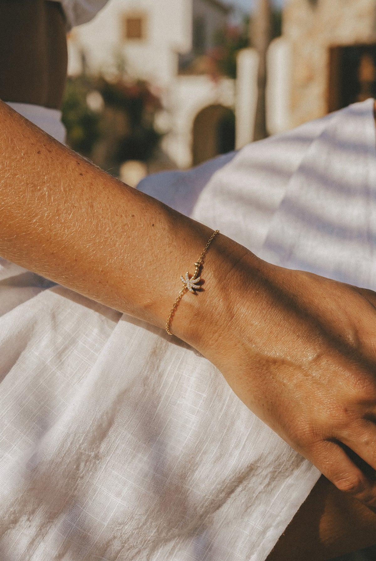 Capri Summer Palm Bracelet