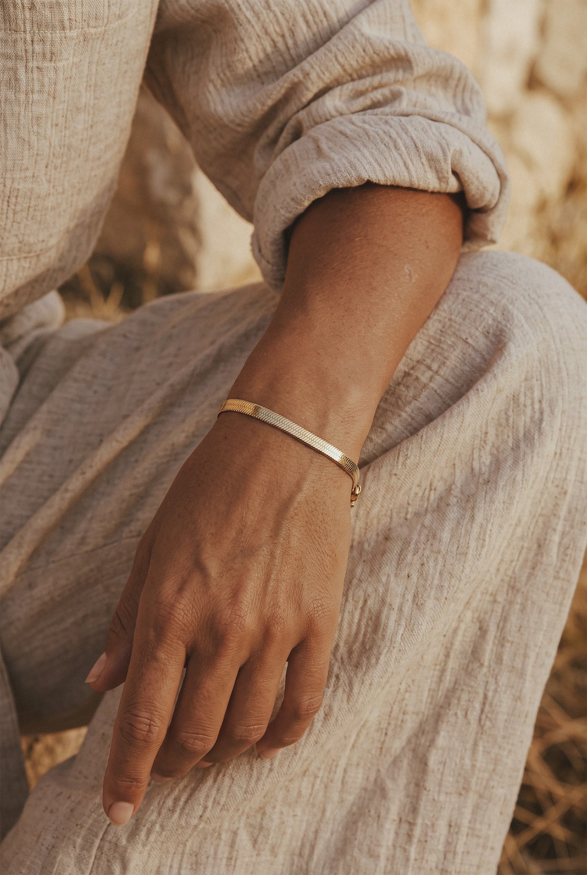Marseille Herringbone Bracelet