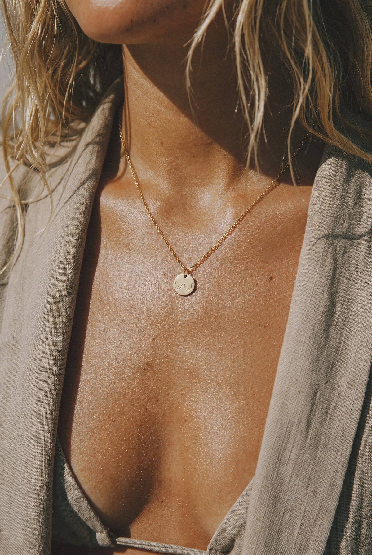 Not Sorry Pendant Necklace