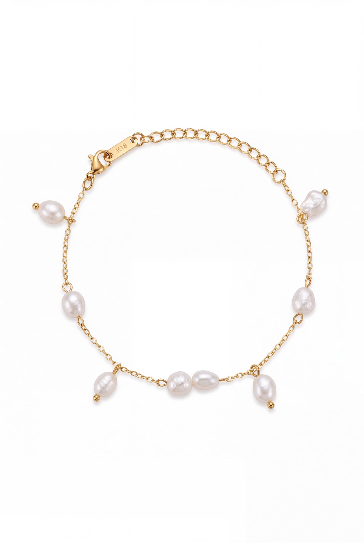 Saint-Tropez Pearl Drop Bracelet