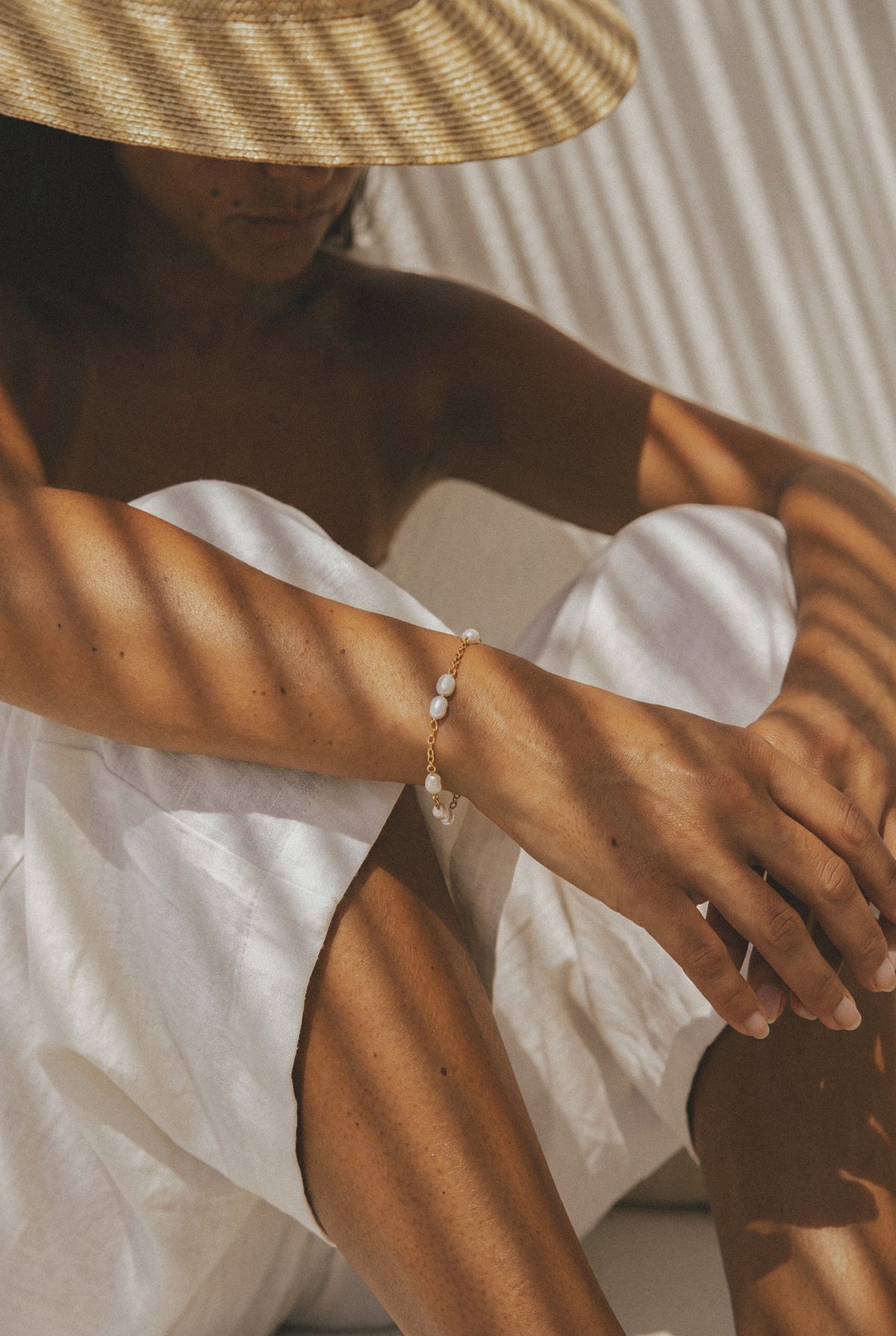 Just Enough Mini Pearl Bracelet