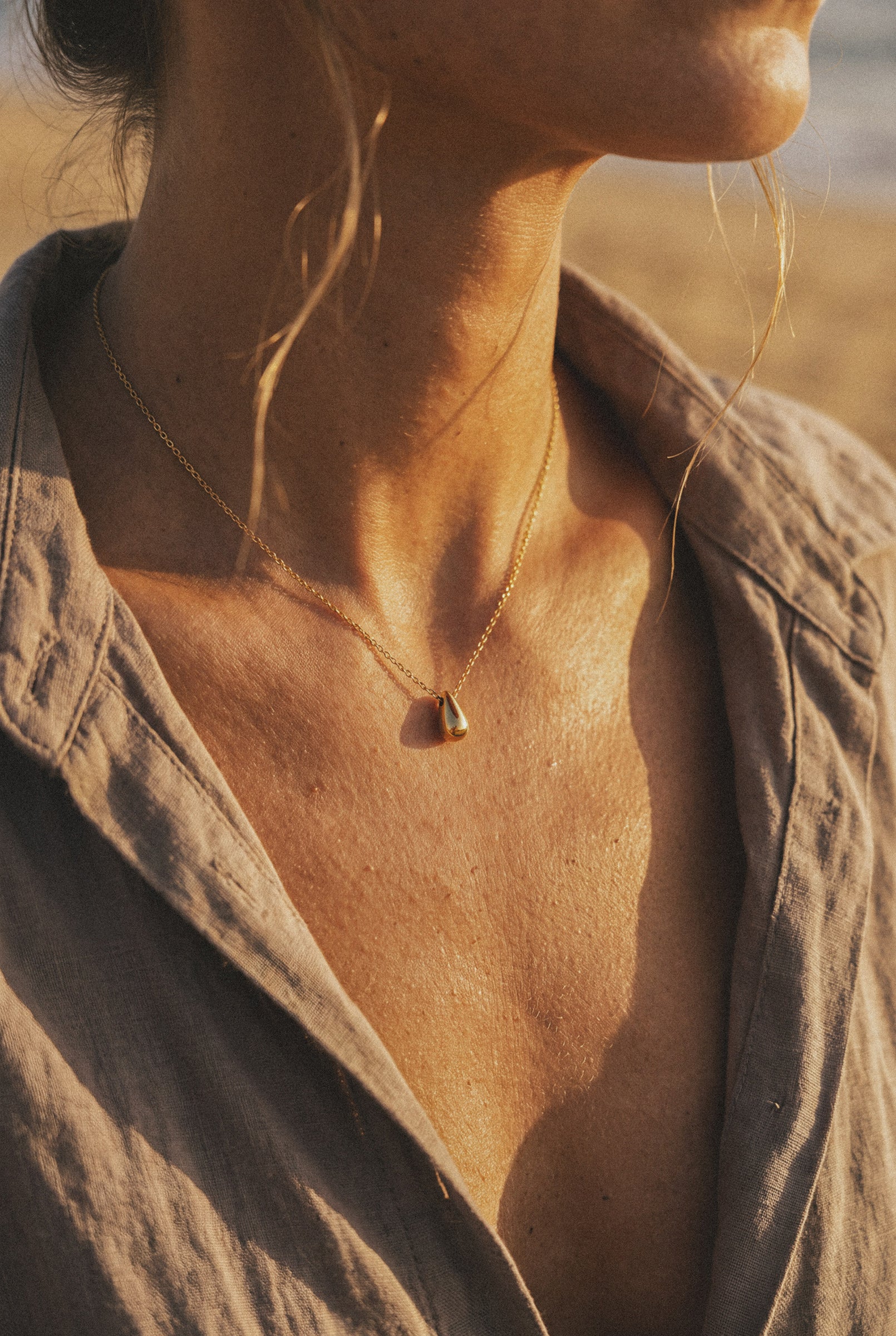 Luma Drop Necklace