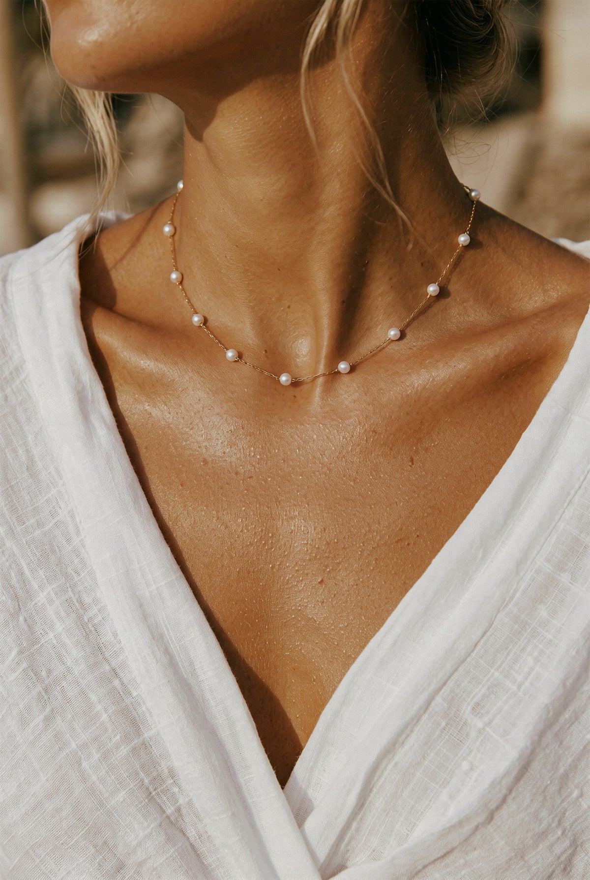 Pearl Chain Necklace
