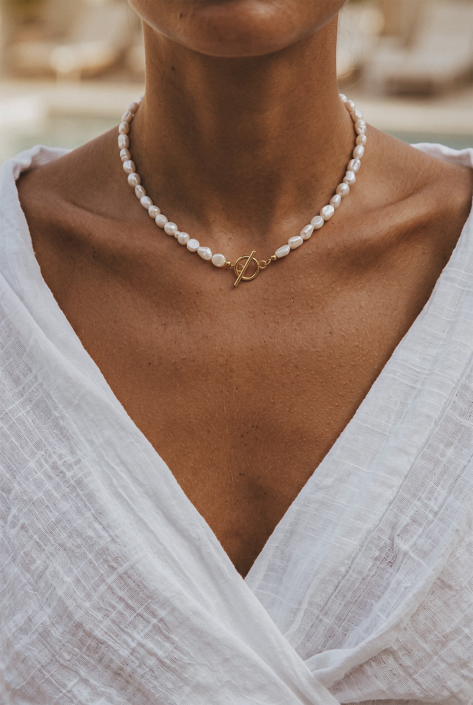 Palermo Baroque Pearl Necklace