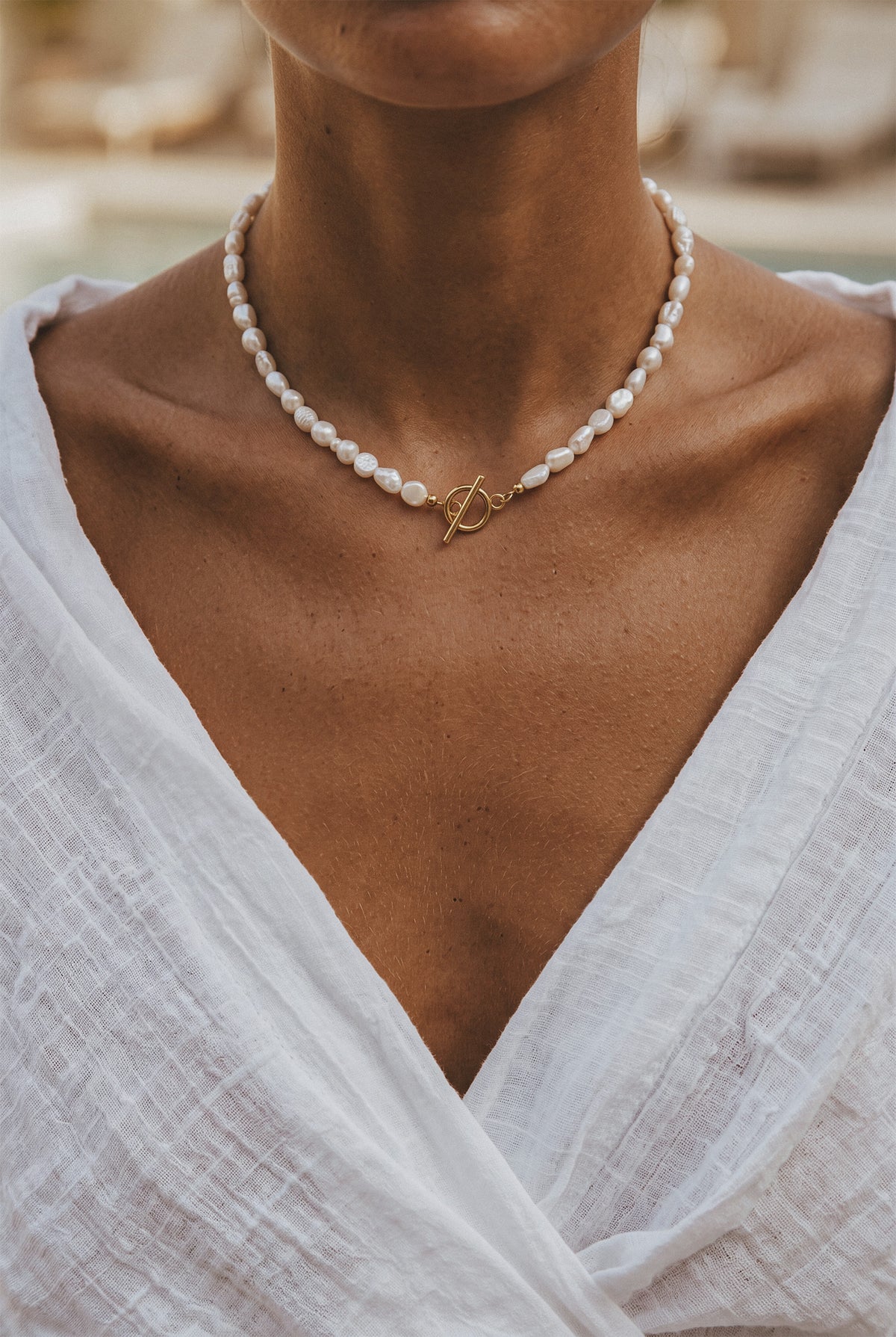 Palermo Baroque Pearl Necklace