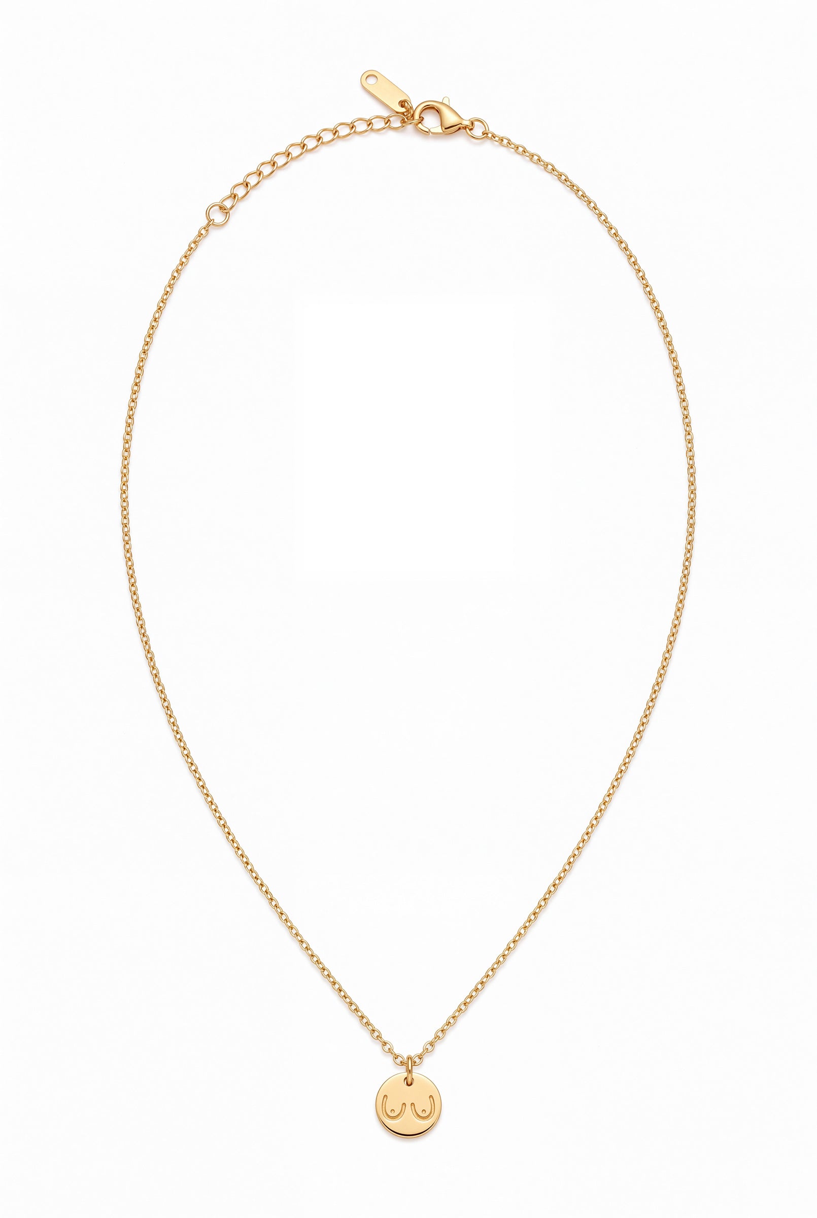 Not Sorry Pendant Necklace