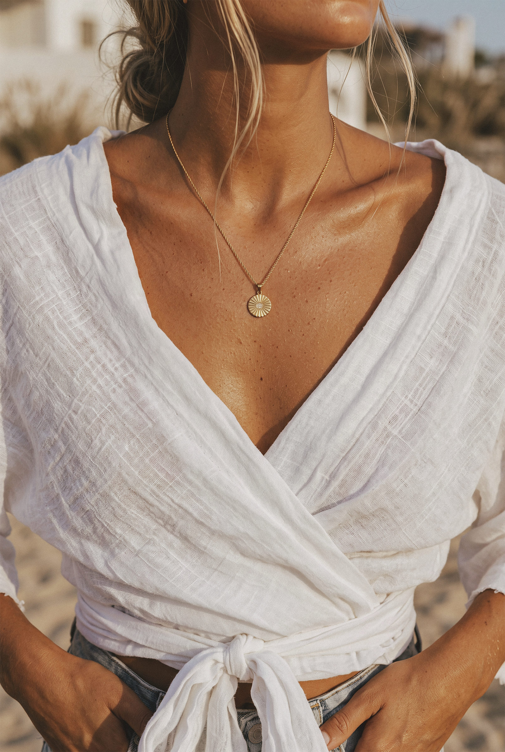 Keep Close Sun Necklace