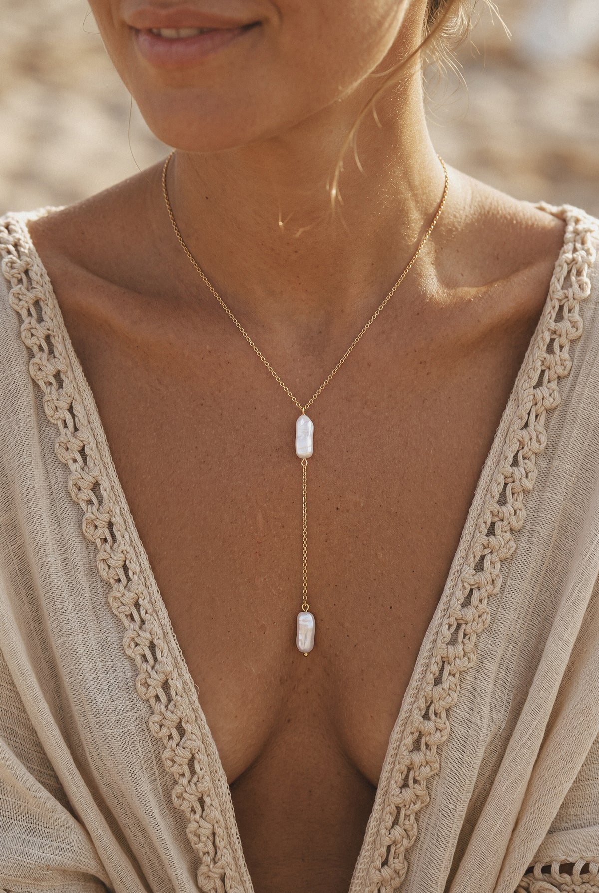 Ischia Baroque Pearl Necklace