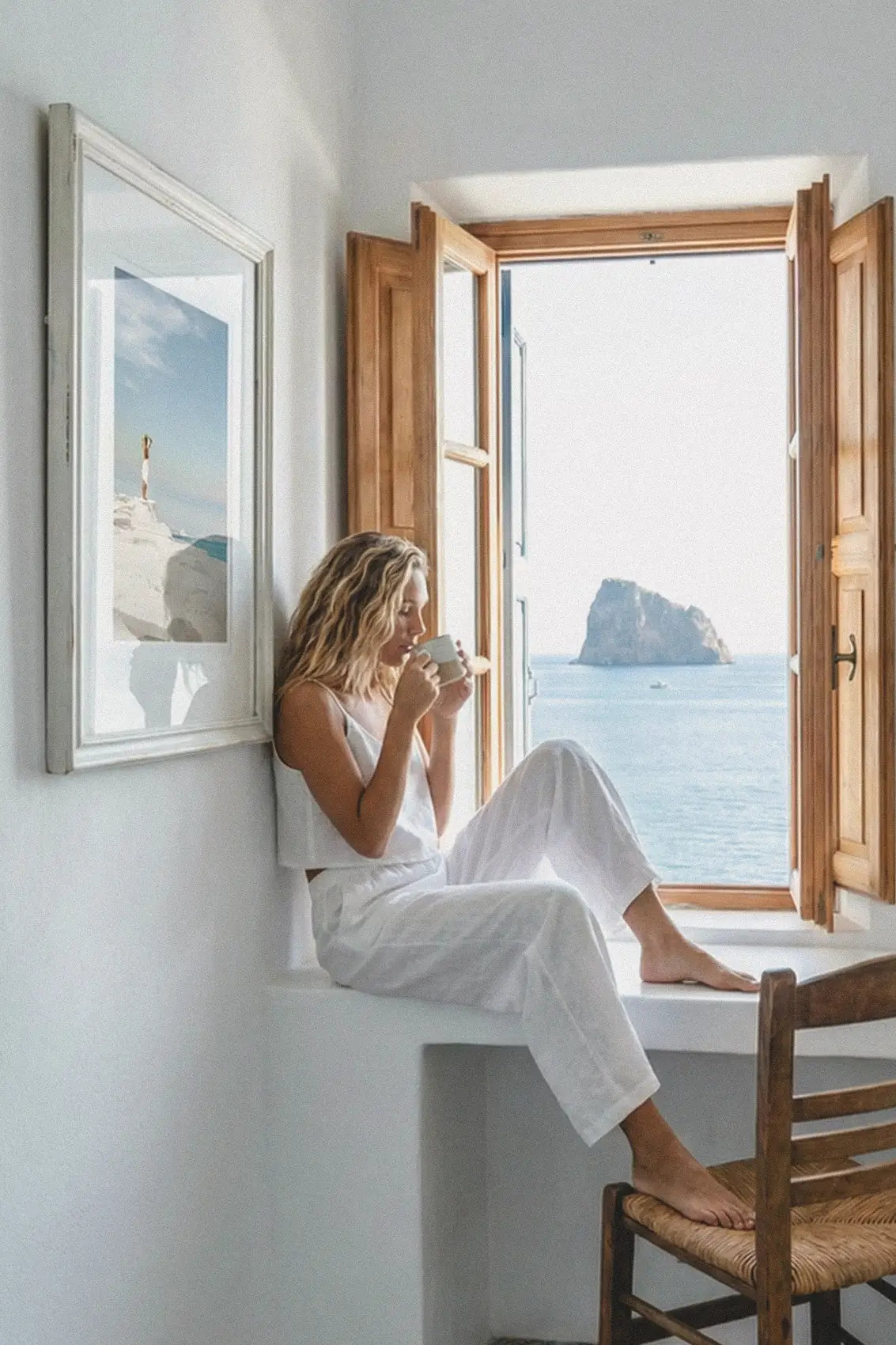 Milos White Cliff