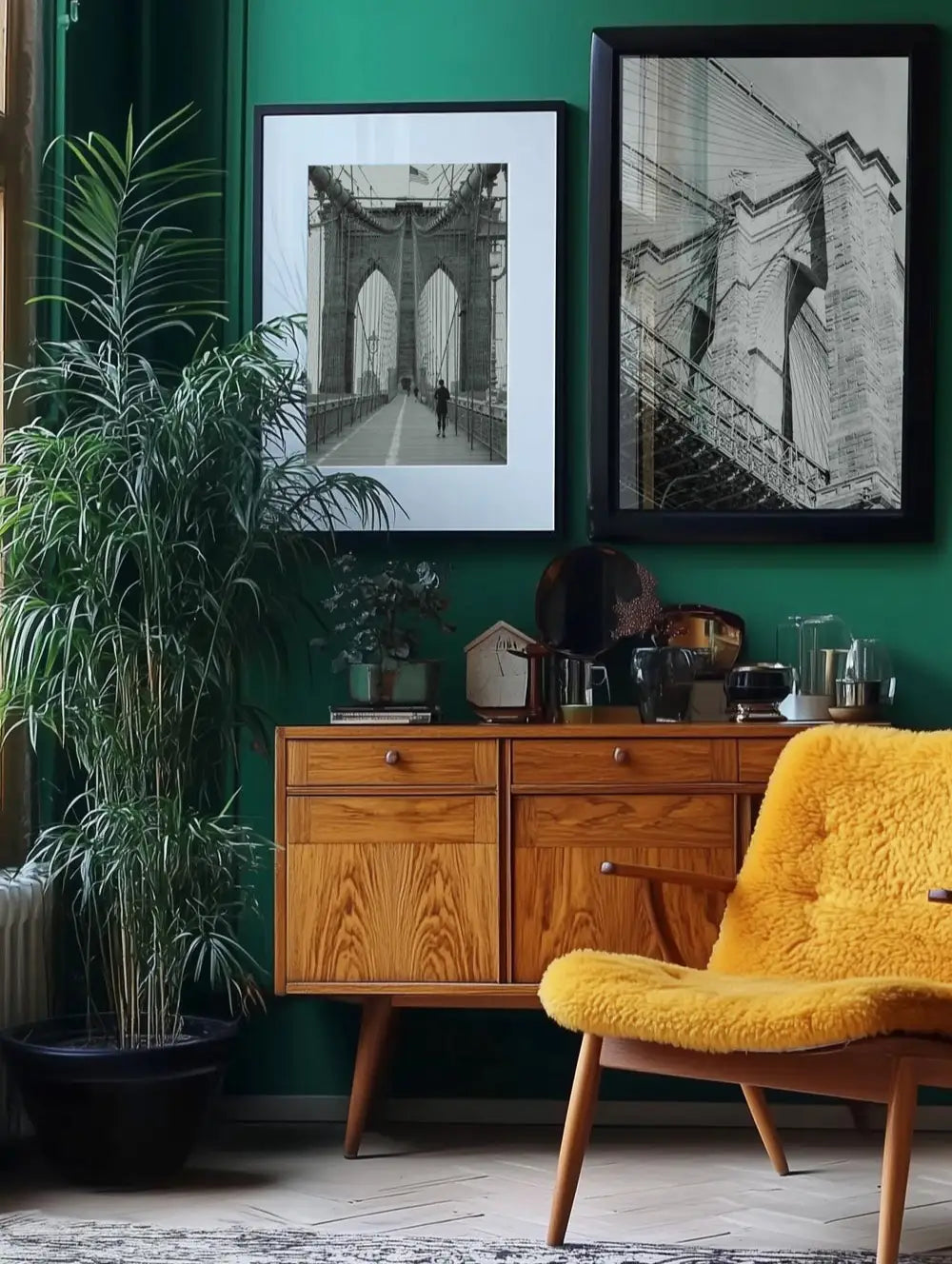 Brooklyn Bridge Monochrome