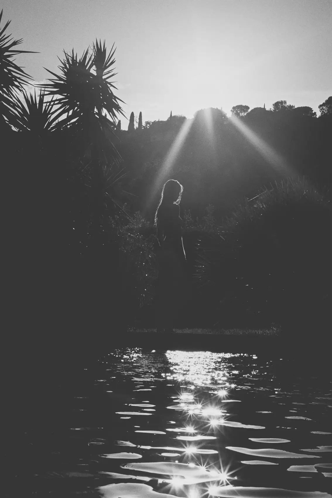 Pool Light Monochrome