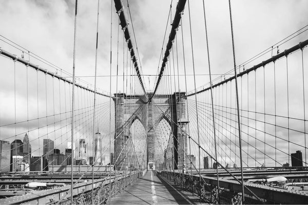 Brooklyn Bridge in Black and White
