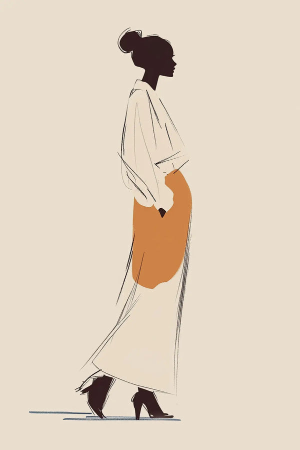 Effortless Grace in Autumn Hues