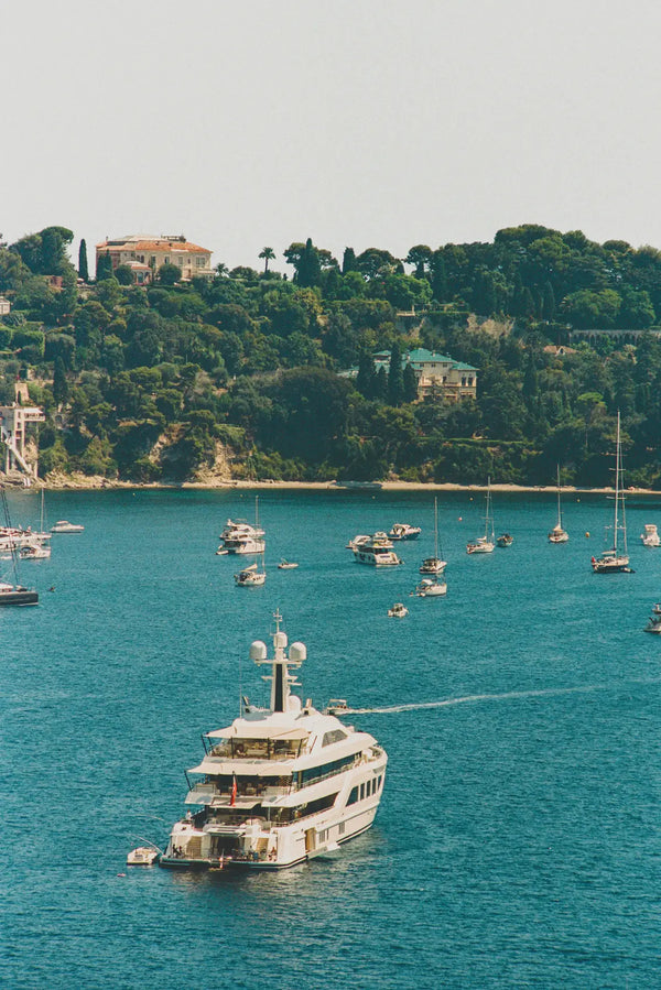 Yachts on the Mediterranean