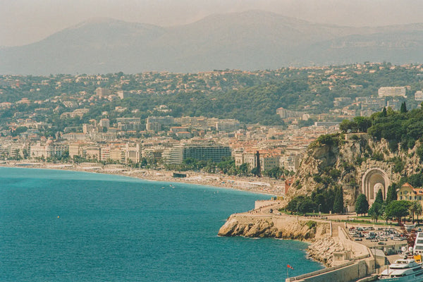 Panoramic View of Nice Coastline