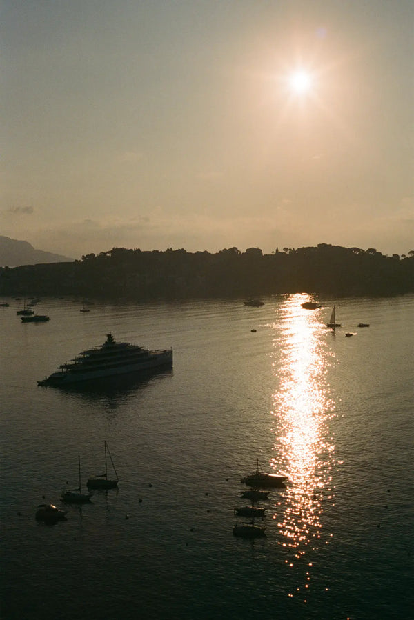 Golden Reflections - Sunset over the Bay