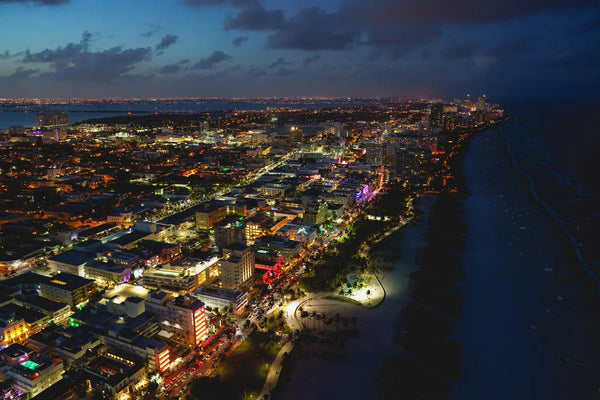 Pin it Miami Nights from Above