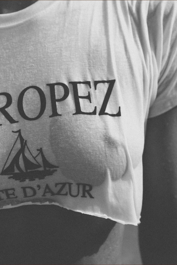 Vintage Saint-Tropez Tee in Monochrome