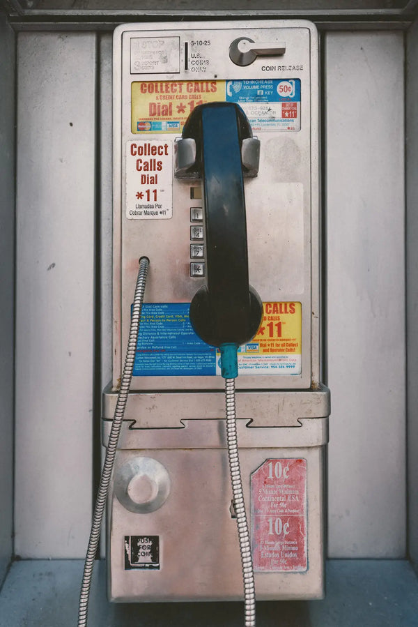 Retro Payphone Detail