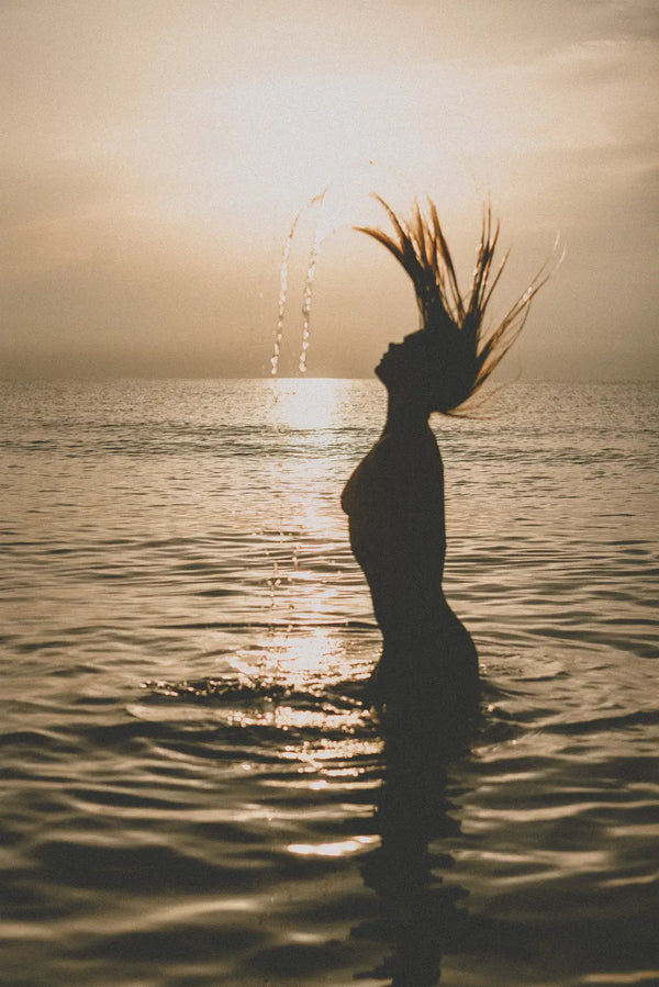 Sunset Hair Flip