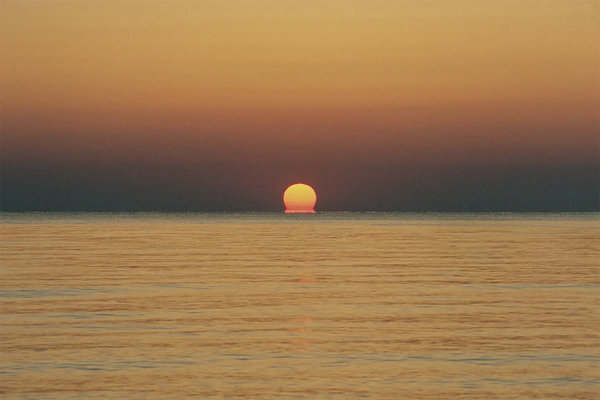 Seascape Sunrise Calm