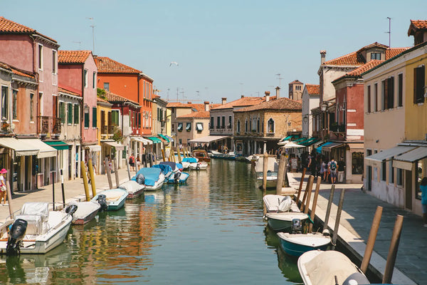 Colorful Canal in Venice