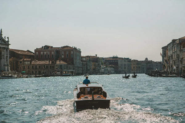 Tranquil Boat Ride in Venice