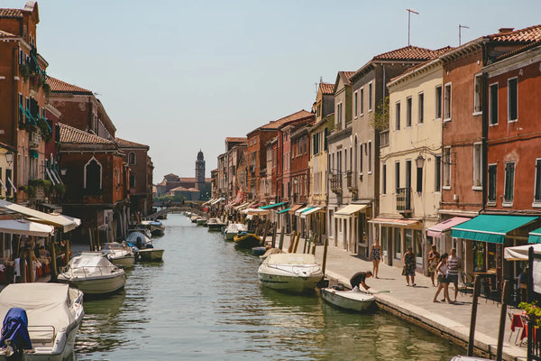 Charming Canal Scene in Venice